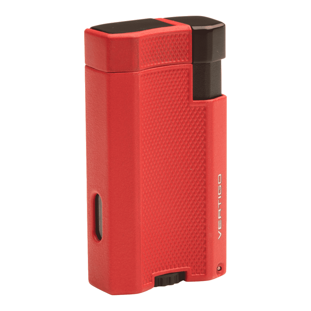 Vertigo Delegate Lighter Red Crackle, , cigars